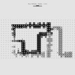 Abstract representation of a multimodal model with vectorized patterns and symbols in monochrome.